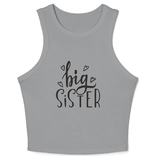 big sister Crop Tank Top