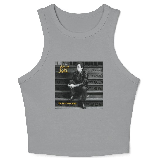 Billy Joel an innocent man Crop Tank Top