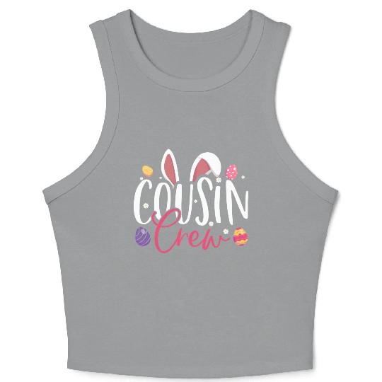 Cousin Crew Easter Day Toddler Matching Boy Girls Crop Tank Top