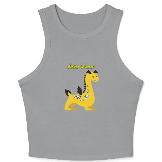 Easter suraus Crop Tank Top