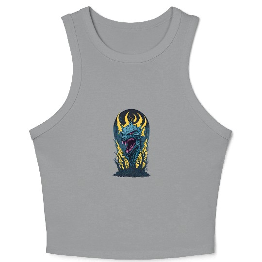 Vampire Dragon1 Crop Tank Top