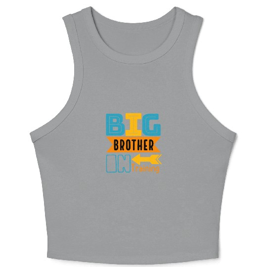 big brother in training, big brother 2024 Crop Tank Top
