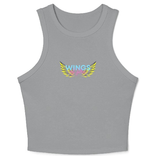 Wings of fire Crop Tank Top