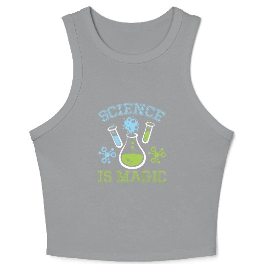 Science Is Magic I Chemistry Crop Tank Top