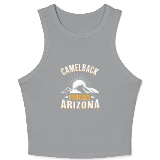 Phoenix Arizonna Mountaineer and Hiker Summit Crop Tank Top