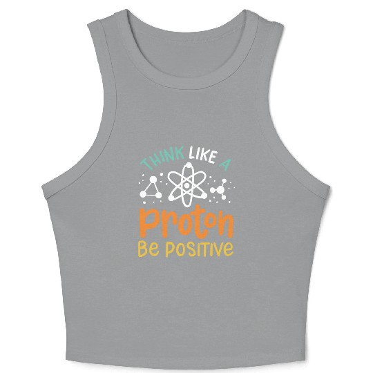 Science Physics Chemistry Crop Tank Top
