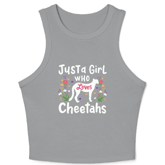 Cheetah Cheetah Lover Crop Tank Top
