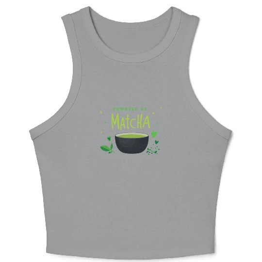 Powered By Matcha Japan Crop Tank Top