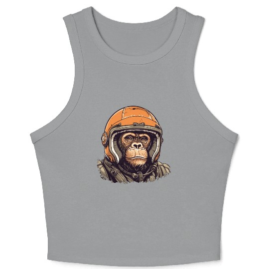 Racing Ape Crop Tank Top