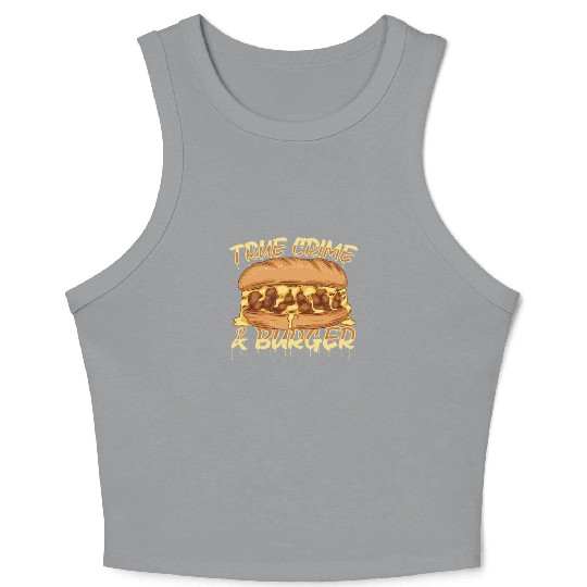 True Crime Murder Spy Crime Interest Gift Idea Crop Tank Top