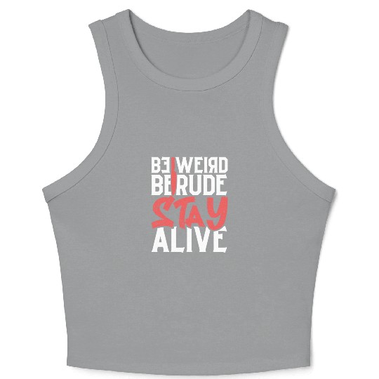 True Crime Murder Spy Crime Interest Gift Idea Crop Tank Top