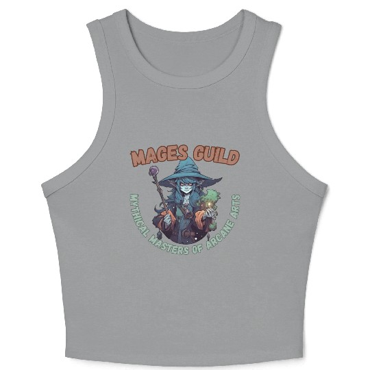 Mages Guild, Mythical Arcane Crop Tank Top