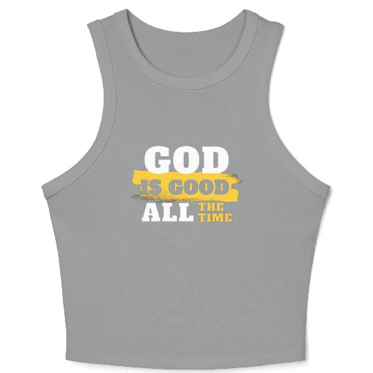 GoD is good Crop Tank Top
