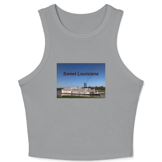 Sweet Louisiana Crop Tank Top