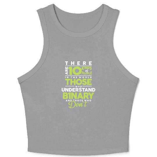 Computer Science Geeks Programmer Joke Web Crop Tank Top