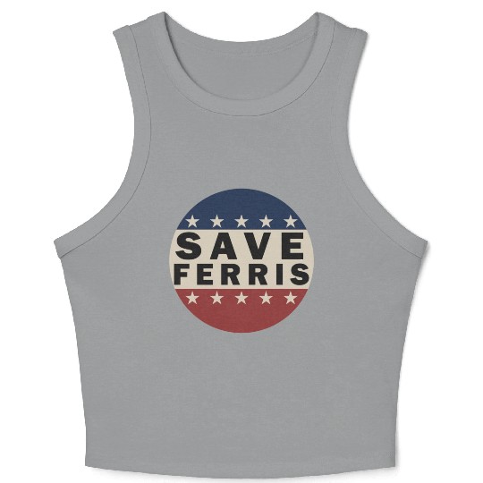 Save Ferris Crop Tank Top