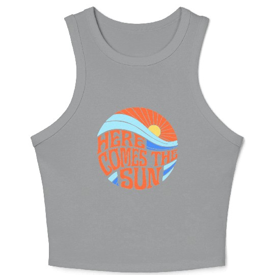 Here comes the sun Crop Tank Top