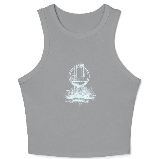 Rock & Metal Guitar Crop Tank Top