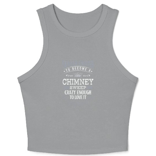 Lucky Charm Craft Fireplace Sweeper Crop Tank Top