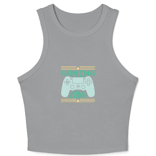 Gaming zone Crop Tank Top