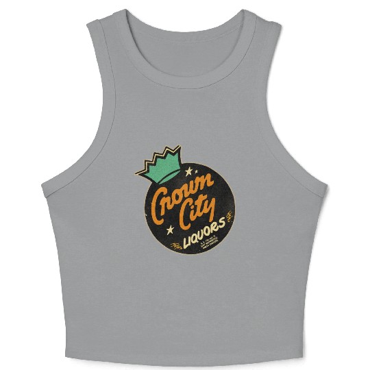 Vintage North Carolina Liquor Store Crop Tank Top