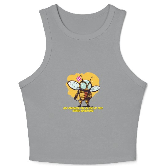 Buzzing Adventure Crop Tank Top