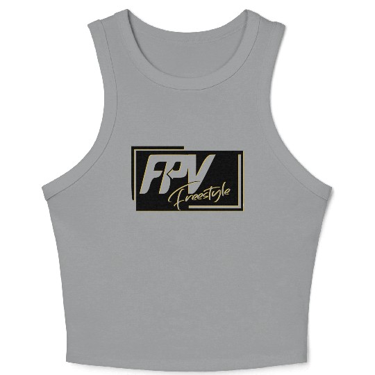 FPV Drone Pilot Crop Tank Top