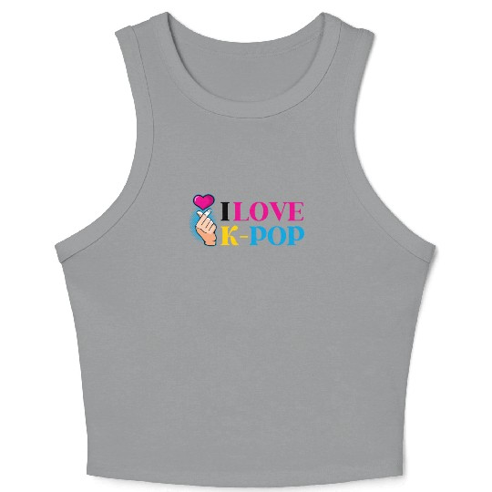 K-Pop K-drama Korean Music KPop Kdrama Gift Crop Tank Top
