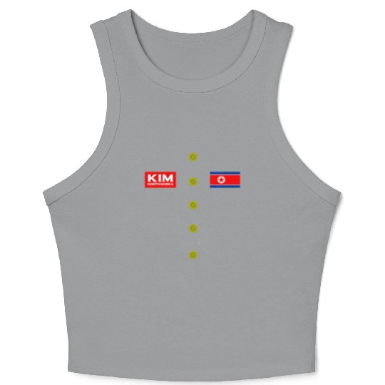 Kim Jong Un Halloween Crop Tank Top