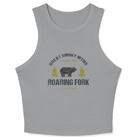 Roaring Fork Great Smoky Mountains Crop Tank Top