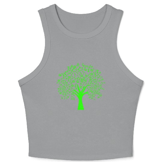 Funny Binary Tree Computer Science Coding Crop Tank Top