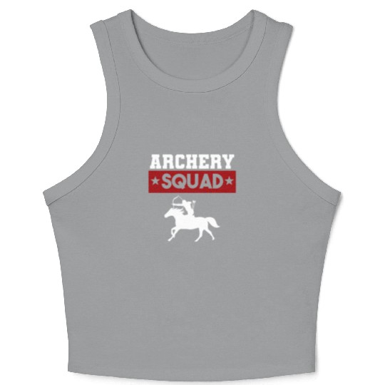 Archery Coach Athlete Crop Tank Top