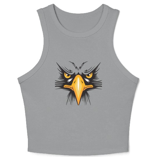 Angry bird Crop Tank Top