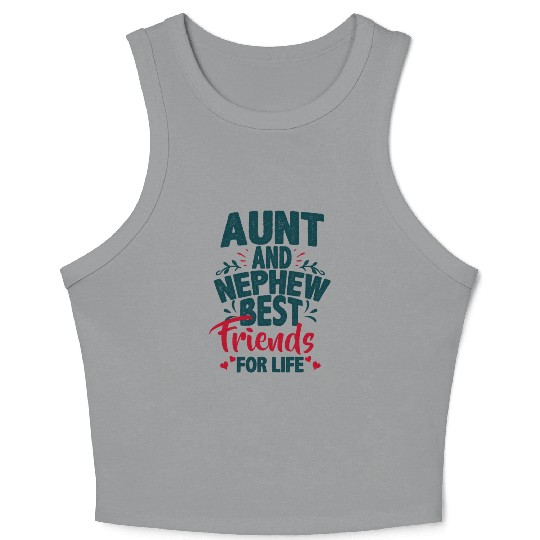 Aunt And Nephew Best Friends Crop Tank Top