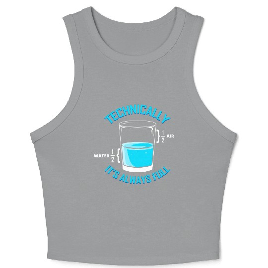Chemist Science Chemistry Teacher Student Crop Tank Top