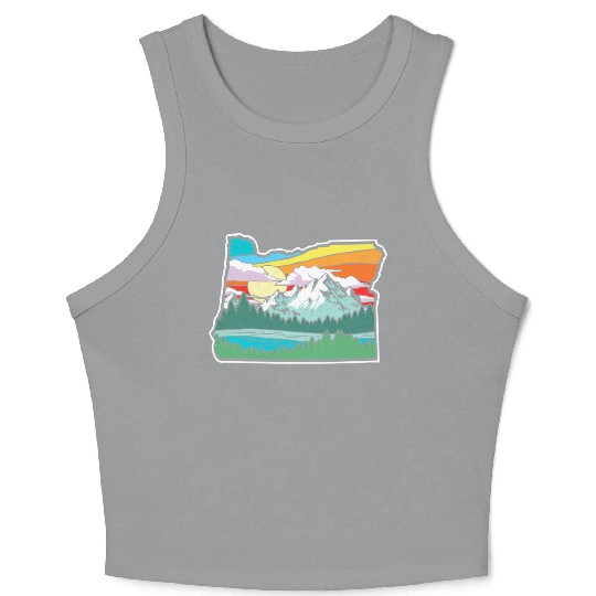 Oregon Nature Outdoors Crop Tank Top