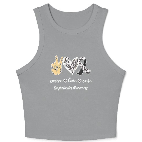 Peace Love Tractors farm farmers for kid boy Crop Tank Top