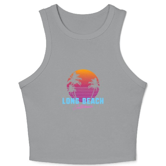 Long Beach California Crop Tank Top