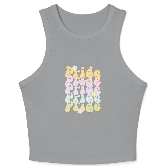 Pride Rainbow, LGBT Pride Month Crop Tank Top