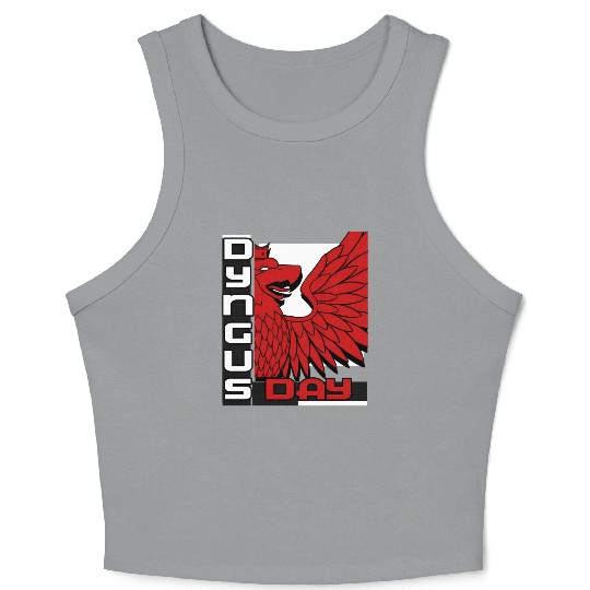Dyngus Day Polish Eagle Poland Pride Crop Tank Top