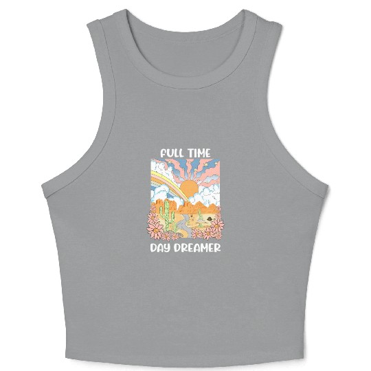Full Time Day Dreamer Crop Tank Top