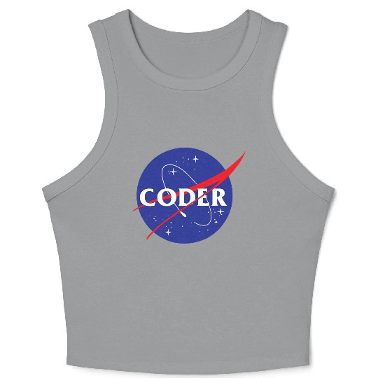 Coder Computer Science Programmer Software Crop Tank Top