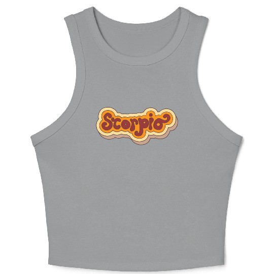 Amazing Scorpio Scorpio Crop Tank Top
