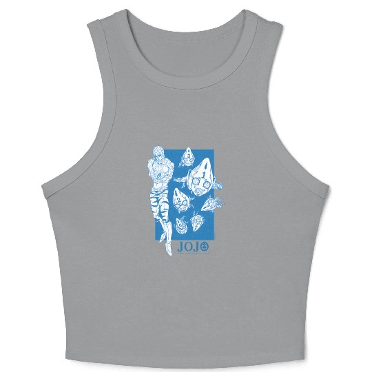 Jojo'S Bizarre Adventure Mista Six Bullets Crop Tank Top