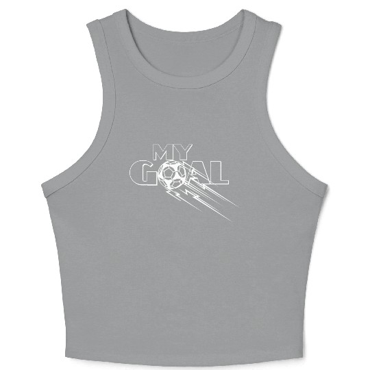 Soccert I Championship I My Goal Crop Tank Top