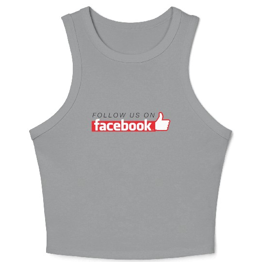 Facebook friends Crop Tank Top