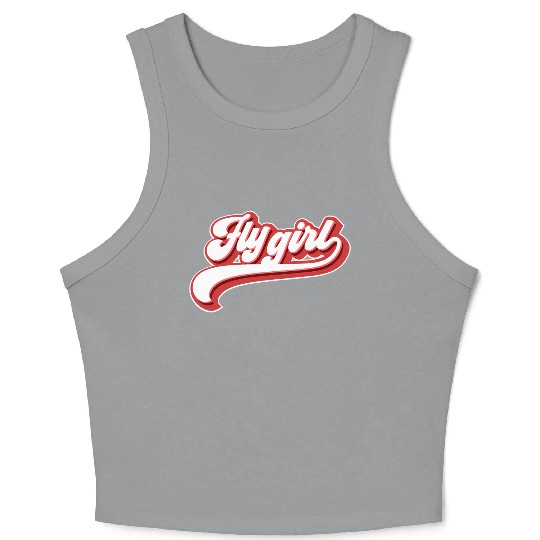 Fly 80S 90S Old School Hip Hop Crop Tank Top