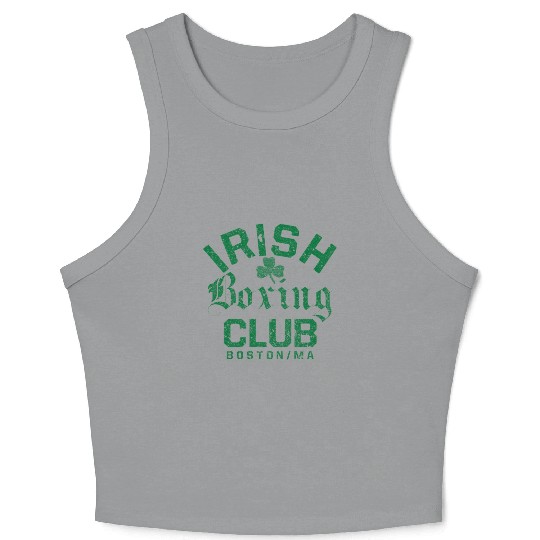 Irish Bong Club Boston Massachusetts Crop Tank Top