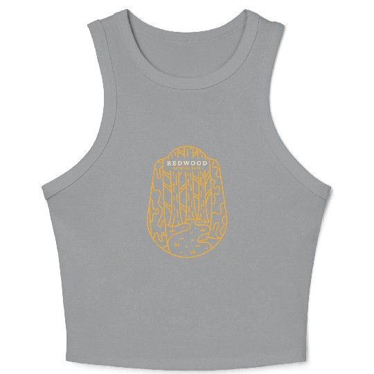 Redwood National Park Crop Tank Top