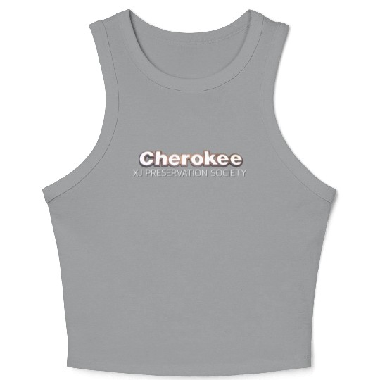 Cherokee Xj Preservation Society Crop Tank Top